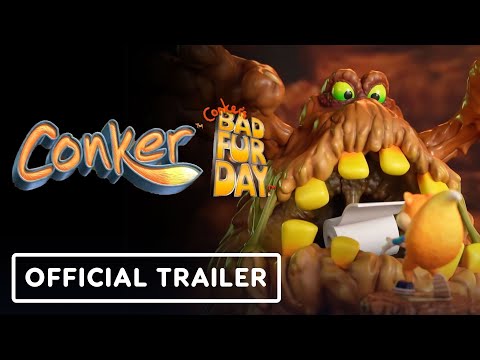 Conker’s Bad Fur Day x First 4 Figures – Official The Great Mighty Poo Statue Sneak Peek Trailer