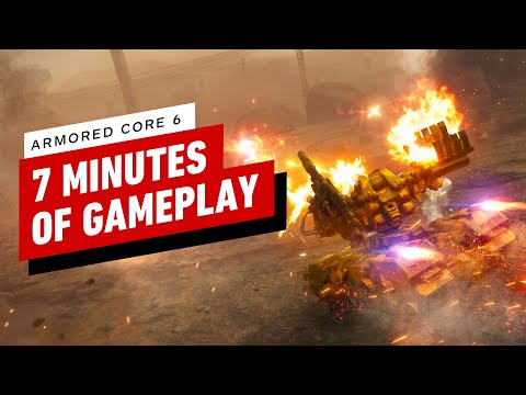 Armored Core 6: 7 Minutes of Gameplay – Strider Boss Fight
