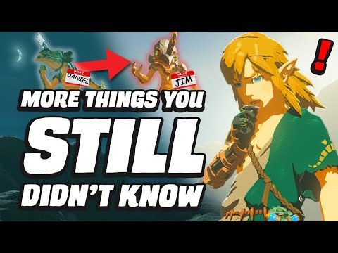 31 MORE Things You STILL Didn’t Know In Zelda Tears Of The Kingdom