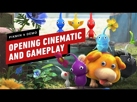 Pikmin 4 Demo – Opening Cinematic and Introduction Gameplay