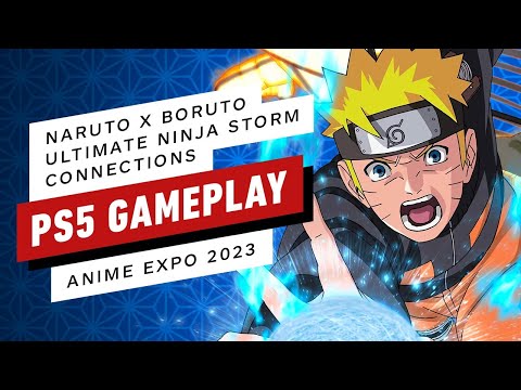 Naruto X Boruto Ultimate Ninja Storm Connections PS5 Gameplay – Anime Expo 2023