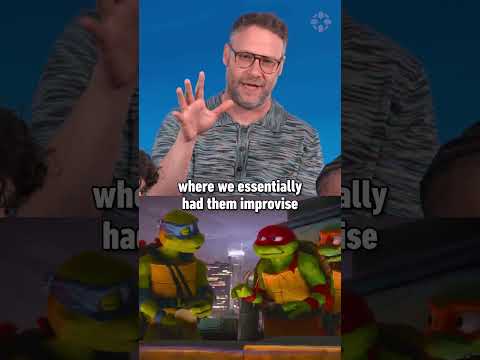 How Lion King inspired TMNT #sethrogen #tmnt #mutantmayhem #movies #shorts