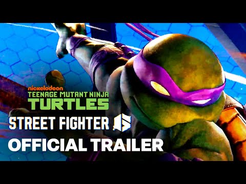 Street Fighter 6 Teenage Mutant Ninja Turtles Collaboration Trailer