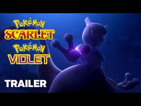 Pokemon Scarlet and Violet Get Mew and Mewtwo Trailer | Pokemon Presents 8.8.2023
