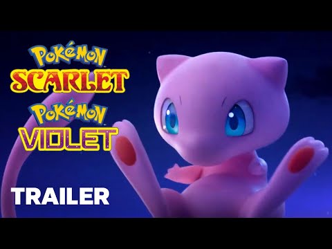 Pokemon Scarlet and Violet Get Mew and Mewtwo Trailer