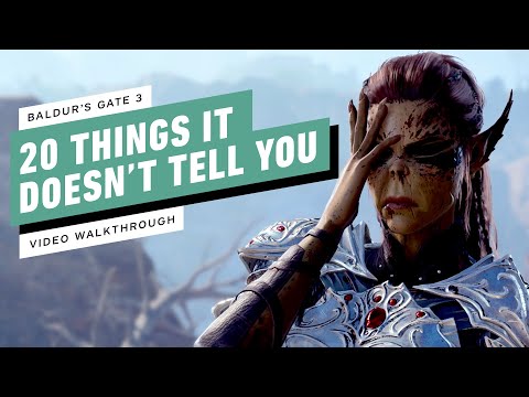 Baldur’s Gate 3 – 20 Things It Doesn’t Tell You