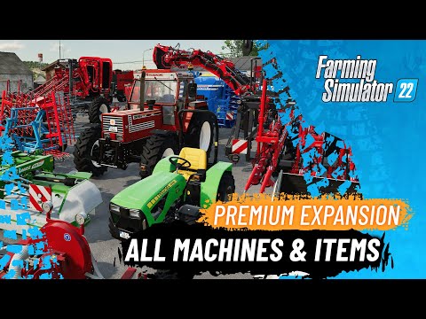 Premium Expansion – All Machines & Items!