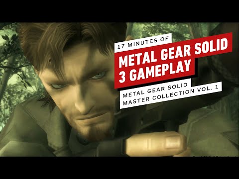 17 Minutes of Metal Gear Solid 3 Gameplay – Metal Gear Solid Master Collection Vol. 1