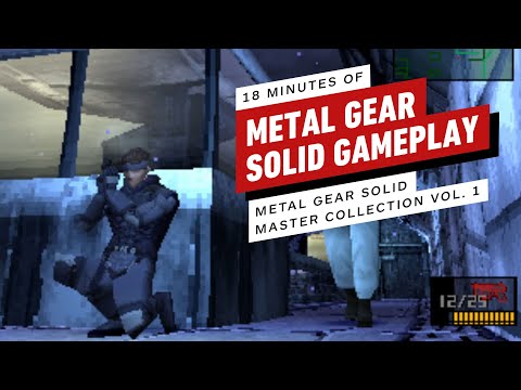 18 Minutes of Metal Gear Solid Gameplay – Metal Gear Solid Master Collection Vol. 1
