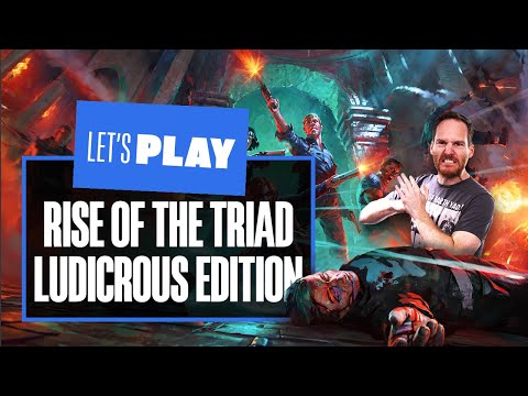 Let’s Play Rise of the Triad: Ludicrous Edition PC Gameplay – WATCH IAN BECOME AN ABSOLUTE H.U.N.T.