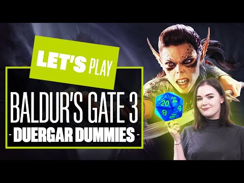 Let’s Play Baldur’s Gate 3 – DUERGAR DUMMIES! Baldur’s Gate 3 PC Duergar Gameplay