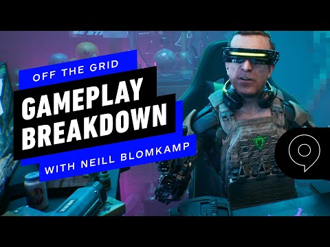 Off the Grid Is a Satirical Cyberpunk Game Within a Game | gamescom 2023