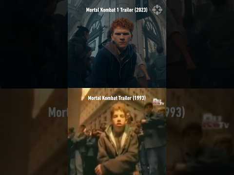 Mortal Kombat trailer 2023 vs. 1993 #mk1 #mortalkombat #gaming #trailer