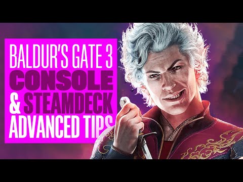 Baldur’s Gate 3 CONSOLE + STEAMDECK Tips – SHORTCUTS, HACKS AND MORE! BALDUR’S GATE 3 PS5 STEAMDECK