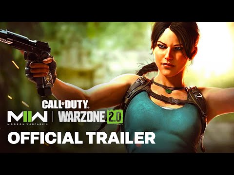 Modern Warfare 2 & Warzone – Official Lara Croft Operator Bundle Gameplay Trailer