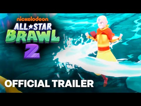 Nickelodeon All-Star Brawl 2 – Official Aang Gameplay Spotlight Trailer