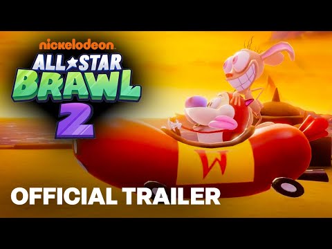 Nickelodeon All-Star Brawl 2 – Official Ren & Stimpy Gameplay Spotlight Trailer