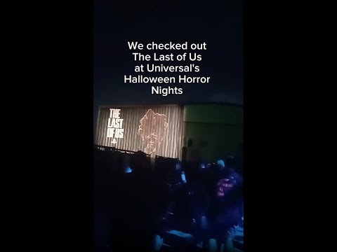 Come with us to Halloween Horror Nights to experience The Last of Us in real life!