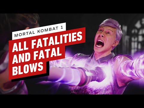 Mortal Kombat 1 – ALL Fatalities and Fatal Blows In 4K