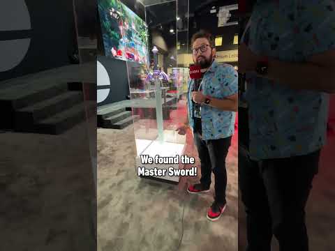 The Smash booth at Nintendo Live with actual props FROM THE GAME! #gaming #smashultimate #nintendo