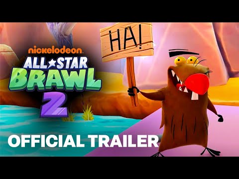 Nickelodeon All-Star Brawl 2 – Official Angry Beavers Gameplay Reveal Trailer