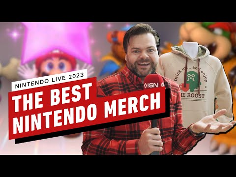 The Best Nintendo Merch @ Nintendo Live 2023