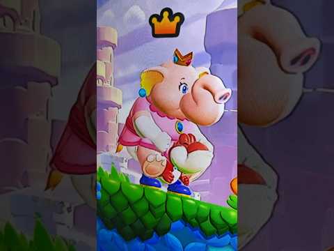 Yoshi carrying Elephant Princess Peach! #nintendolive #paxwest #pax #nintendo #supermariobroswonder