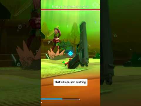 This might be the best “easy mode” in a game ever. #gameplay #easy #anothercrabstreasure #soulslike
