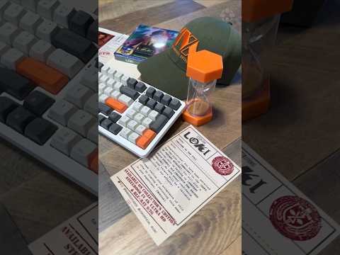 This Loki TVA computer keyboard is SO COOL! #loki #marvel #disney #keyboard #bluray #unboxing