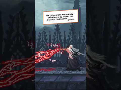 I struck gold with my first demo of Steam Next Fest, which feels like Bloodborne as a 2D Castlevania