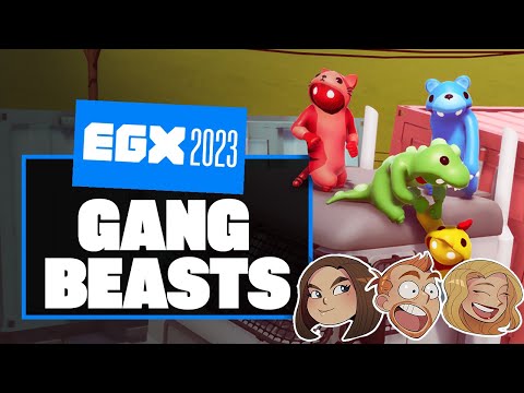 Let’s Play Gang Beasts – KICKING EGX OFF WITH A BANG! – EGX 2023