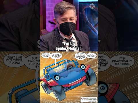 Yuri Lowenthal improvises a voice for Peter Parkedcar! #spiderman2ps5 #peterparker #yurilowenthal