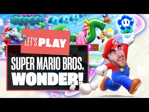 Let’s Play Super Mario Bros. Wonder Gameplay! EVERY OTHER RELEASE THIS WEEK IS NOW IRRELEPHANT.