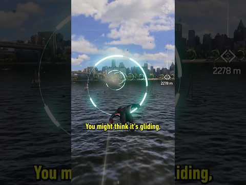 Spider-Man 2: What’s faster? Web swinging or GLIDING? We decided to race and find out! #spiderman