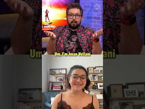 hey , it’s iman. we couldn’t swap back and now im stuck uploading youtube shorts for ign #themarvels