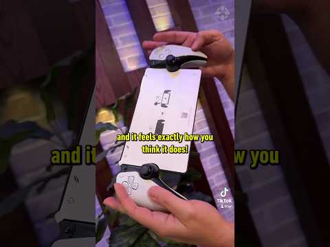 Holding the PlayStation Portal feels exactly how you think it does! #ps5 #psp #playstation #portal