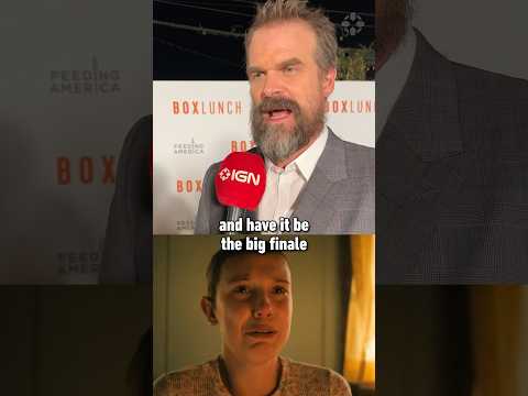 David Harbour is very excited to finish filming Stranger Things! #strangerthings5 #davidharbour