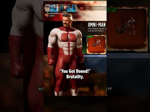 We GASPED at Omni-Man’s hidden variation of the “You Got Boned!” Brutality. #jksimmons #mortalkombat