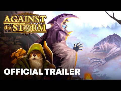 Against the Storm – 1.0 Release Date Trailer | Dark Fantasy/Roguelite City Builder
