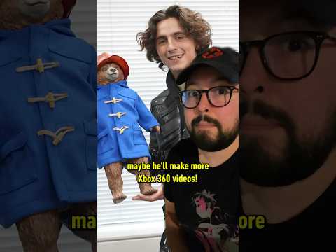 Timothée Chalamet: From YouTube gamer to meeting Hideo Kojima #timotheechalamet #hideokojima #gaming