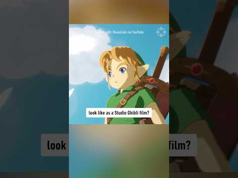 Zelda: Ocarina of Time as a Studio Ghibli in Unreal Engine 5, created by @RwanLink!