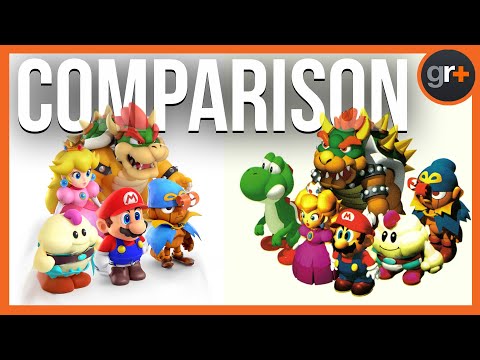 Super Mario RPG Comparison | Nintendo Switch 2023 vs SNES 1996