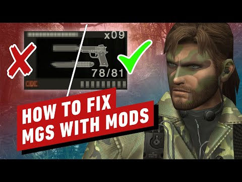 How To Fix the Metal Gear Solid: Master Collection on PC (With Mods)
