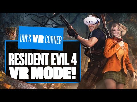 Let’s Play Resident Evil 4 VR Mode PSVR2 Gameplay – IT’S FINALLY HERE OMG!!! – Ian’s VR Corner