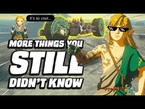 16 MORE Things You STILL Didn’t Know In Zelda Tears Of The Kingdom