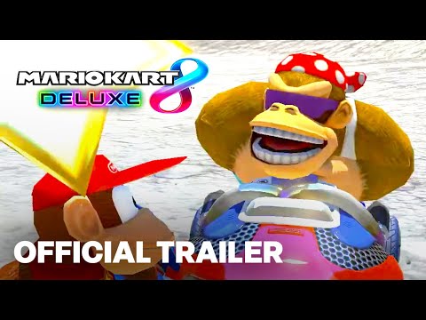 Mario Kart 8 Deluxe – All 96 Tracks With Booster Course Pass Trailer