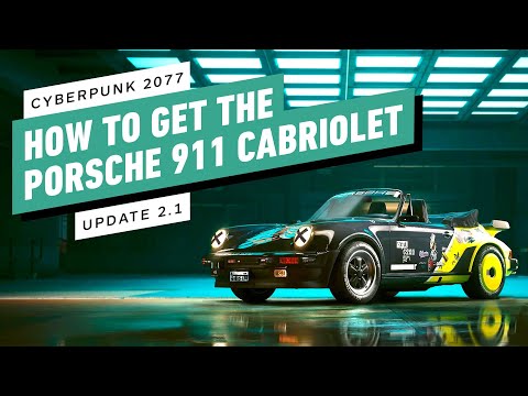 Cyberpunk 2077 – How to Get the Porsche 911 Cabriolet (Update 2.1)
