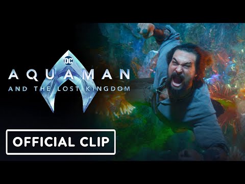Aquaman and the Lost Kingdom – Official ‘Making an Escape’ Clip (2023) Jason Momoa
