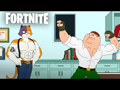 Fortnite Short – Peter Griffin Seeks Fitness Advice from Meowscles