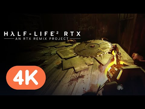Half-Life 2 RTX: An RTX Remix Project – Official Ravenholm Trailer (4K) | CES 2024